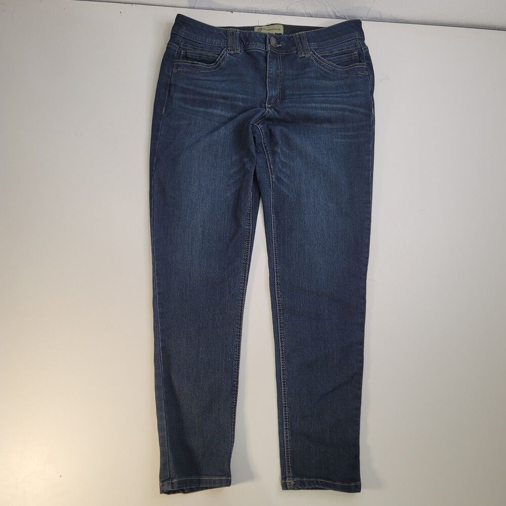 Democracy AbSolution Jeans Womens 12 Dark Wash Tummy Control Stretch Waist Slim